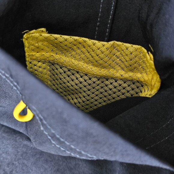 WonderWink Women's Four Stretch Sporty V-Neck Navy Scrub Top - Picture 5 of 7